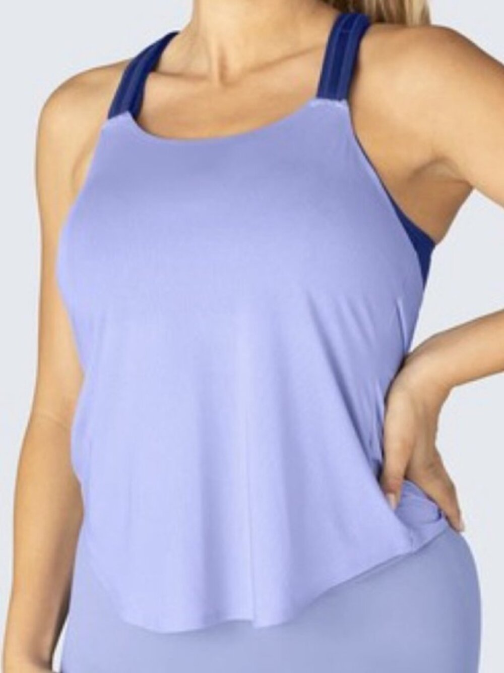 Periwinkle SHEFIT Clip Tank Size M